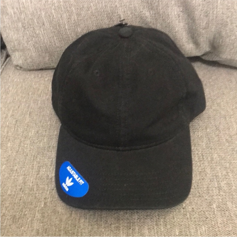 Adidas Black Baseball Cap Adjustable